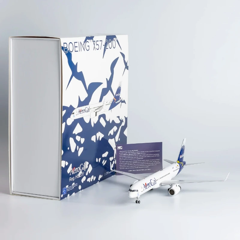 1:200 литая под давлением модель самолета из сплава AeroGal Aerol Samsas Galápagos Boeing B757-200 Jet HC-CIY