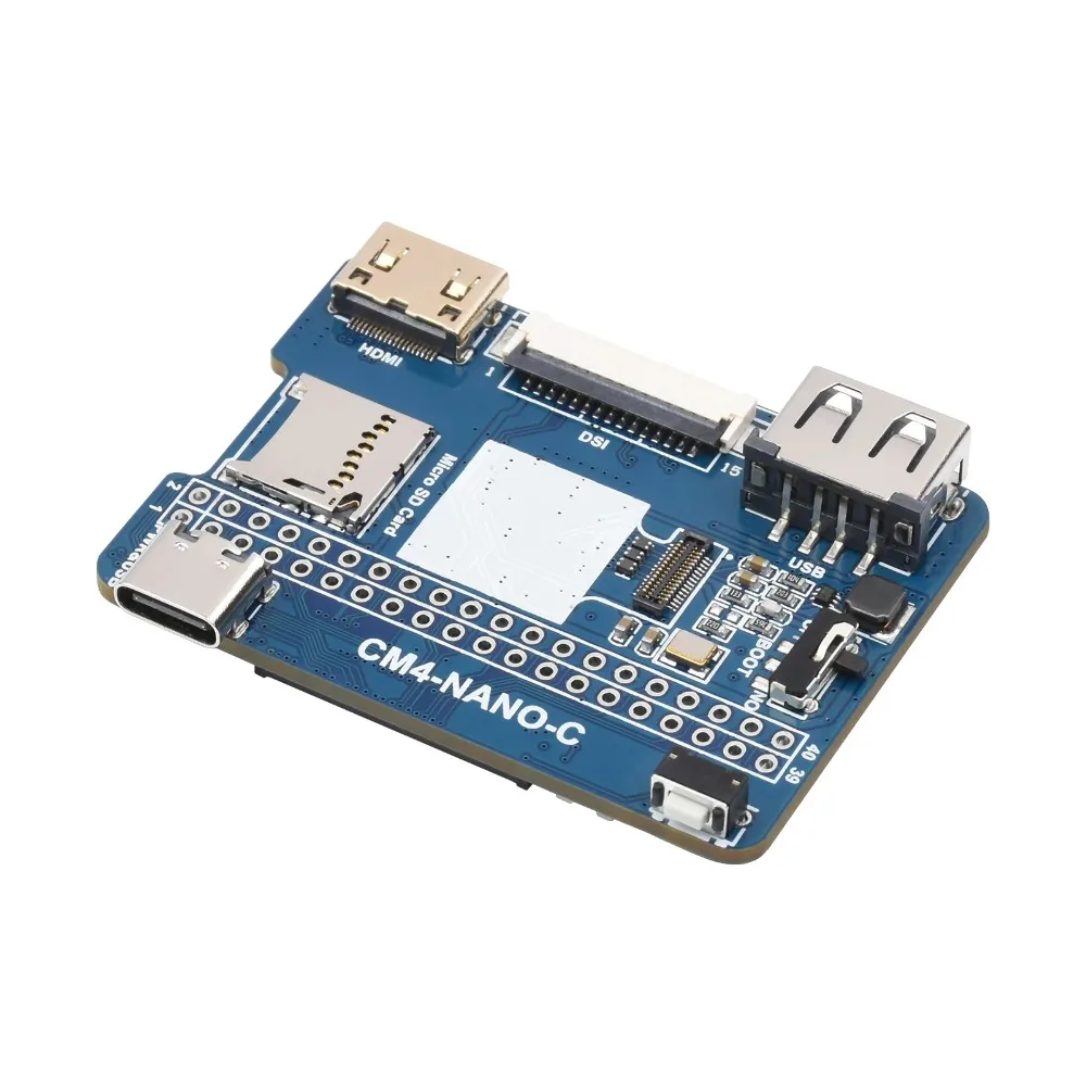 Нано-Базовая плата (C) для компьютера Raspberry 4 такой же размер как CM4 встроенная