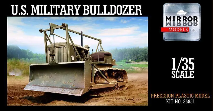 

Mirror Models 35851 1/35 scale US Army D7 7M Bulldozer model kit