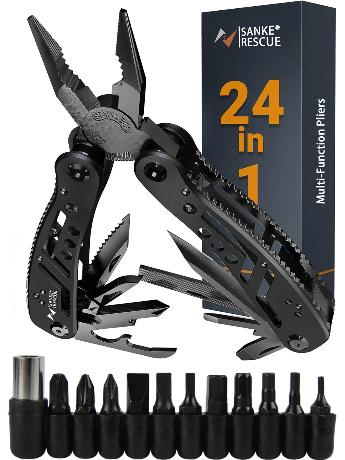 

Плоскогубцы Sanke Rescue 24 в 1
