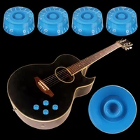 plastic bass tuning switch electric guitar speed control tone volume knobs bucket shape knob for les paul lp