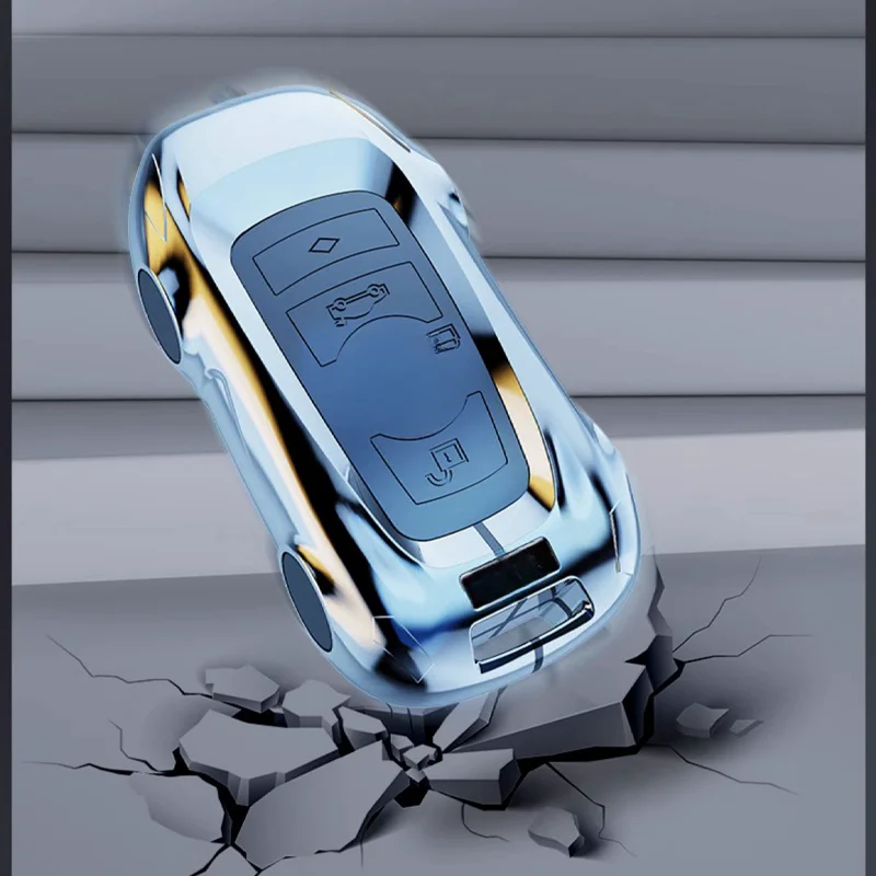 Силиконовый автомобильный смарт-брелок Renote из цинкового сплава брелок для