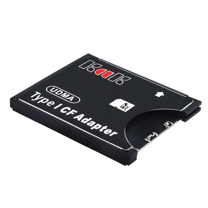 Черный адаптер с поддержкой карт SD SDHC SDXC MMC в стандартный компактный кардридер