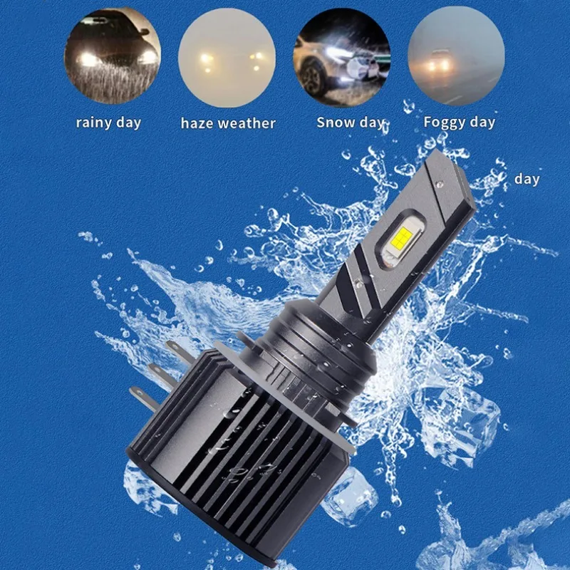 Светодиодные фары EURS H15 LED Canbus 6500K 110W 12000LM Автомобильные светодиодные CSP 3570 Turbo