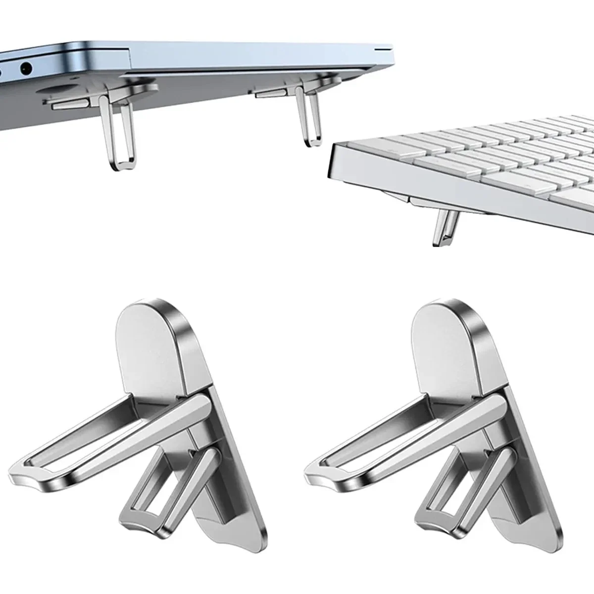 Подставка для ноутбука невидимый кронштейн наклеек складное хранилище