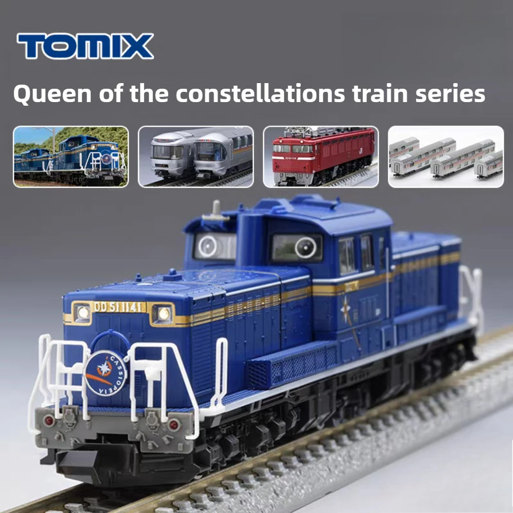 Фото Модель поезда TOMIX N-типа 1/160 DD51, локомотив, поезда Cassiopeia E26, доступны несколько стилей, набор поезда, игрушка для мальчика в подарок №1