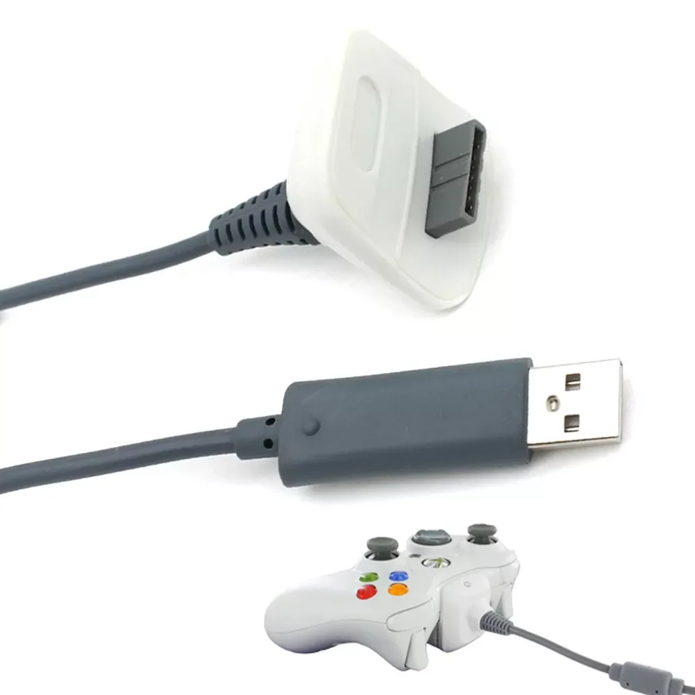 

USB Charging Cable for XBOX 360 DC 5V 1.46m USB Play Charging Charger Cable Cord for XBOX 360 Wireless Controller