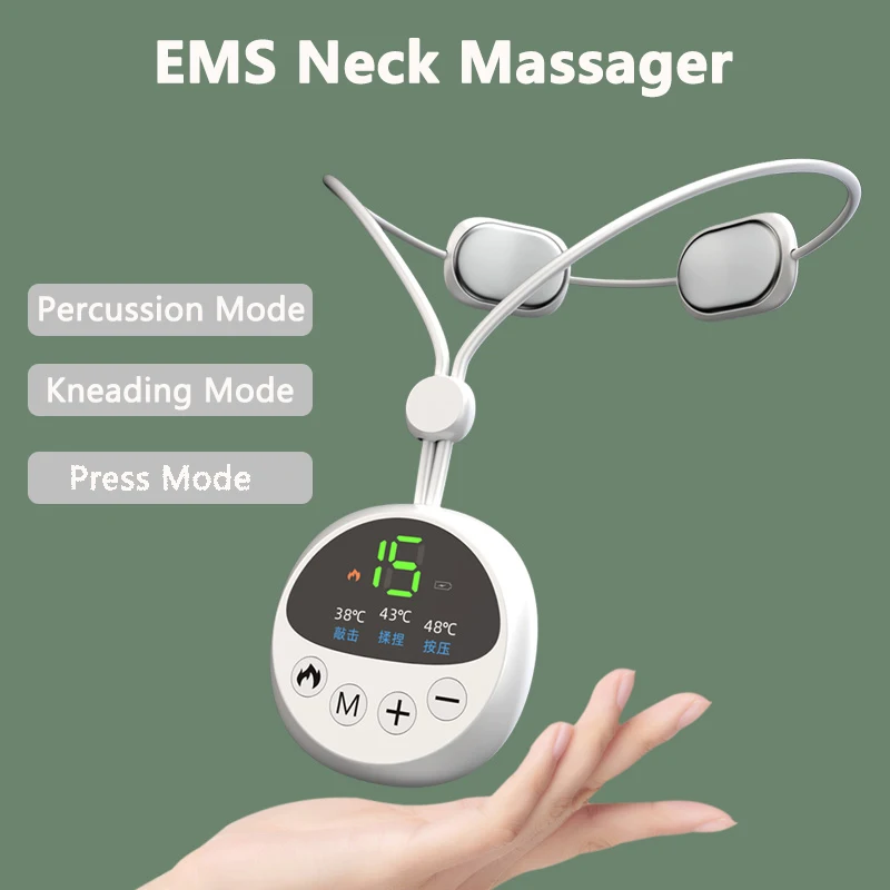 Портативный Электрический массажер для шеи 15 уровней регулировки |