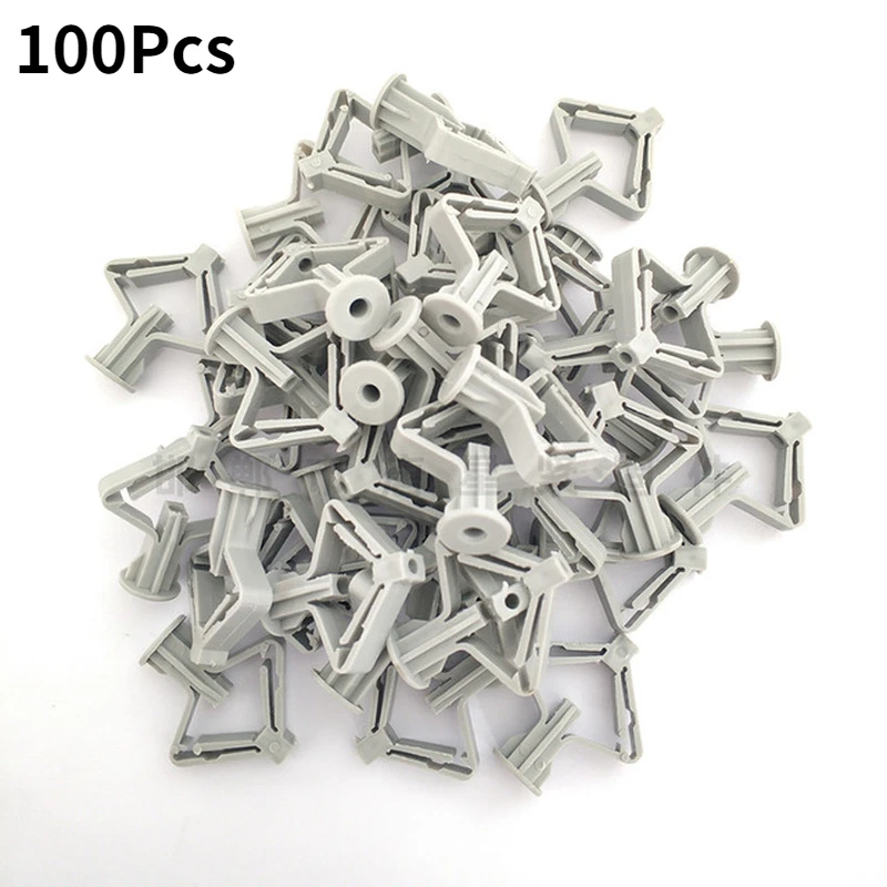 

Plasterboard Wall Plugs Screws Expansion Tube Plastic Anchor Bracket Fixing Hollow Wall Mounts Heavy Duty Countersunk Screws
