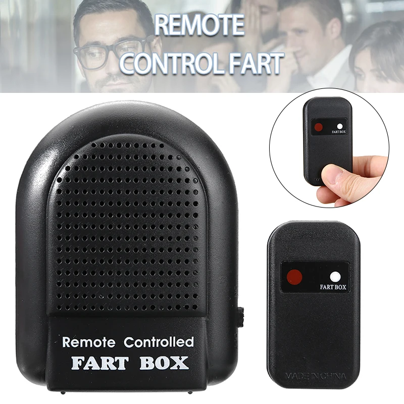 

New 1pc Remote Controlled Electronic Fart Box Farting Sound Family Fun Prank Toy Authentic-sounding Funny Toys