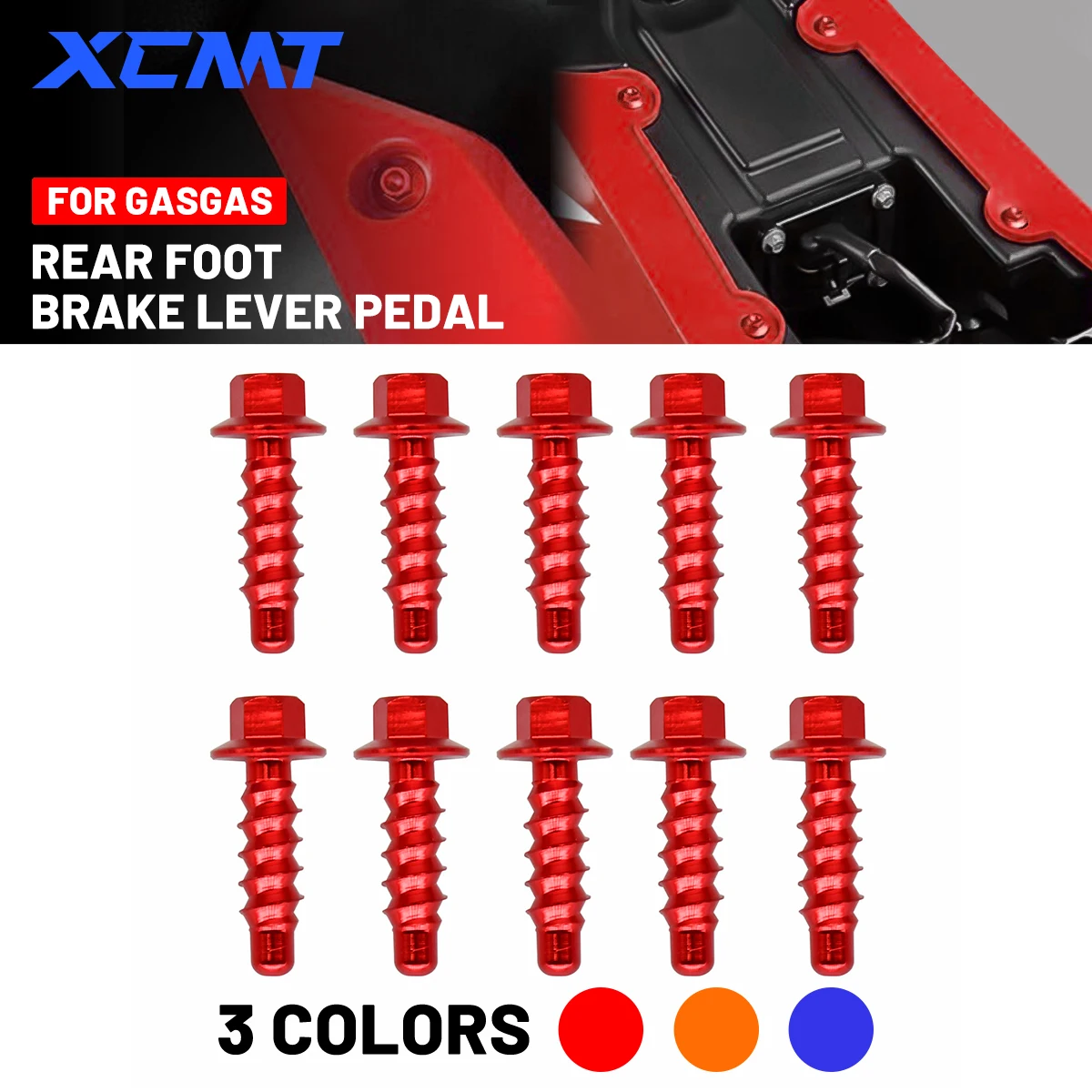 10 шт. комплект саморезов с ЧПУ для мотоциклов GasGas MC MCF EX EXF EC ECF 85-450 аксессуаров KTM EXC