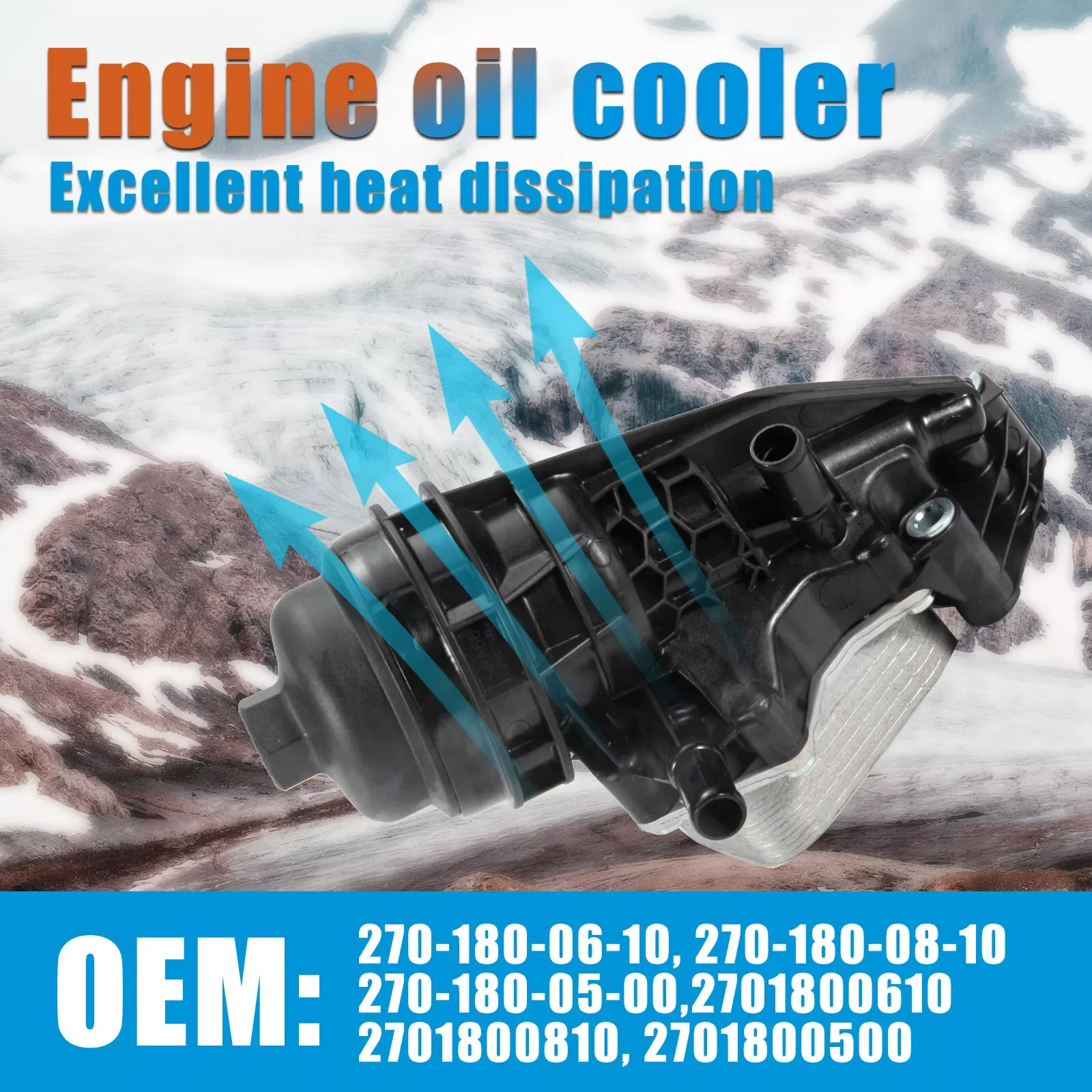 Motorpro 2701800810 2701800610 2701800500 Высококачественное масло для Mercedes Benz A205 C117 W117 R172 W246 W176 X156