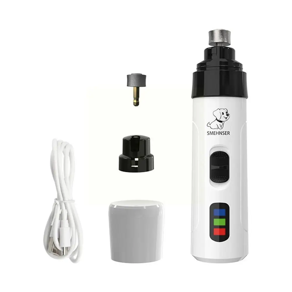 

Электрическая машинка для маникюра домашних питомцев с Usb-зарядкой, переносной инструмент для груминга собак, малый, средний, большой разме...