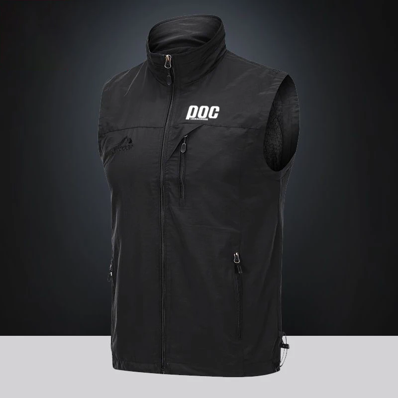 LairschDan Poc мужской велосипедный жилет PNS легкий ветрозащитный без рукавов Slim Fit