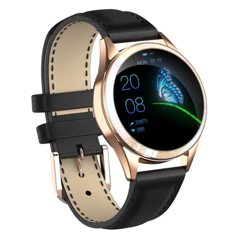 

KW20 Smart Watch Women Heart Rate Monitoring Bluetooth IP68 Waterproof Fitness Bracelet For Android IOS Female Smartwatch