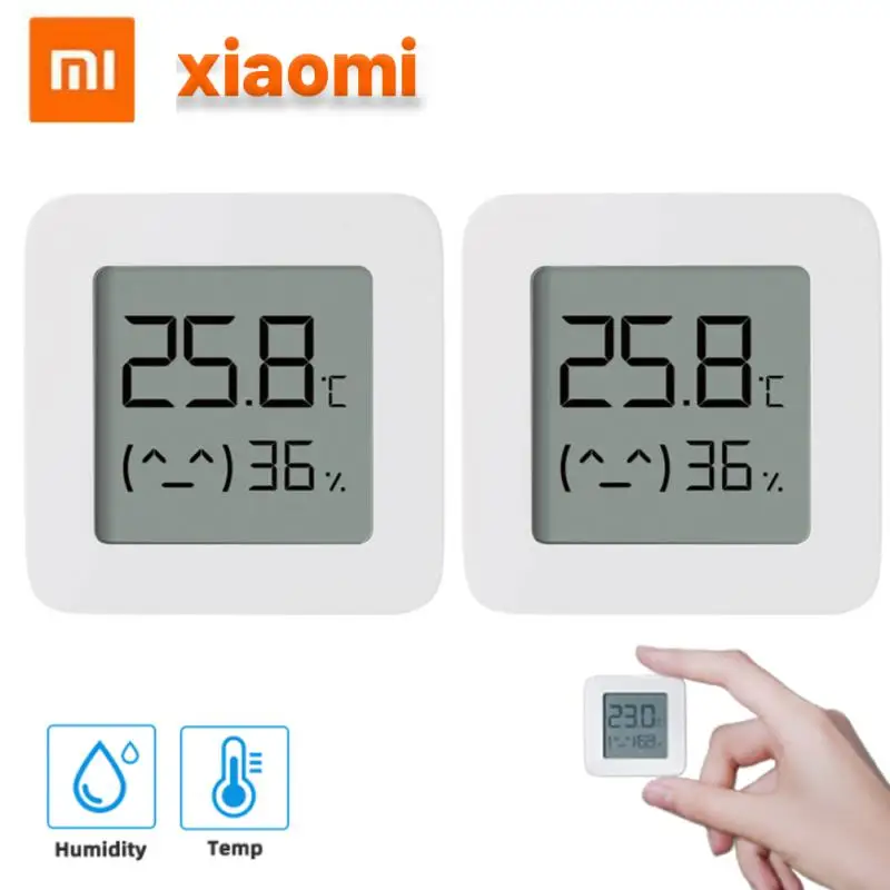 

Mijia Xiaomi Bluetooth совместимый термометр 2 Мини Беспроводной интеллектуальный Электрический цифровой гигрометр датчик влажности приложение Mijia