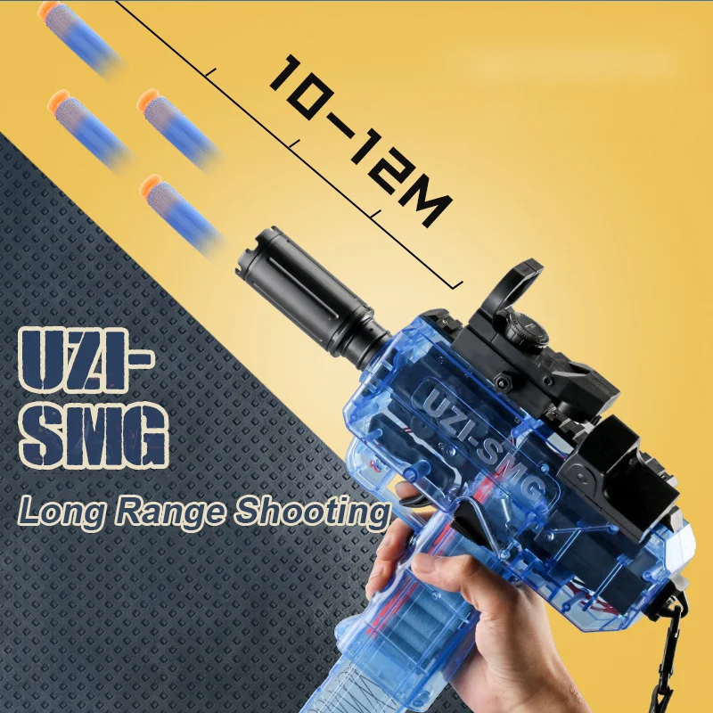 Пневматические игрушки винтовка UZI игрушечные пистолеты мягкая пуля