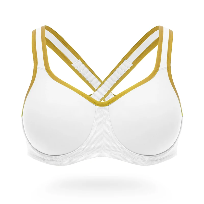 Wingslove High Impact Push Up Sport Bra Underwire Support Shockproof Fitness Underwear Gym SportWear
