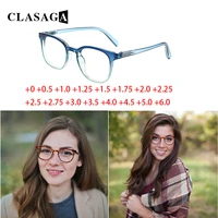clasaga lightweight anti eyestrain reading glasses womens fashion personality trend mens eyeglasses diopter 0 51 03 05