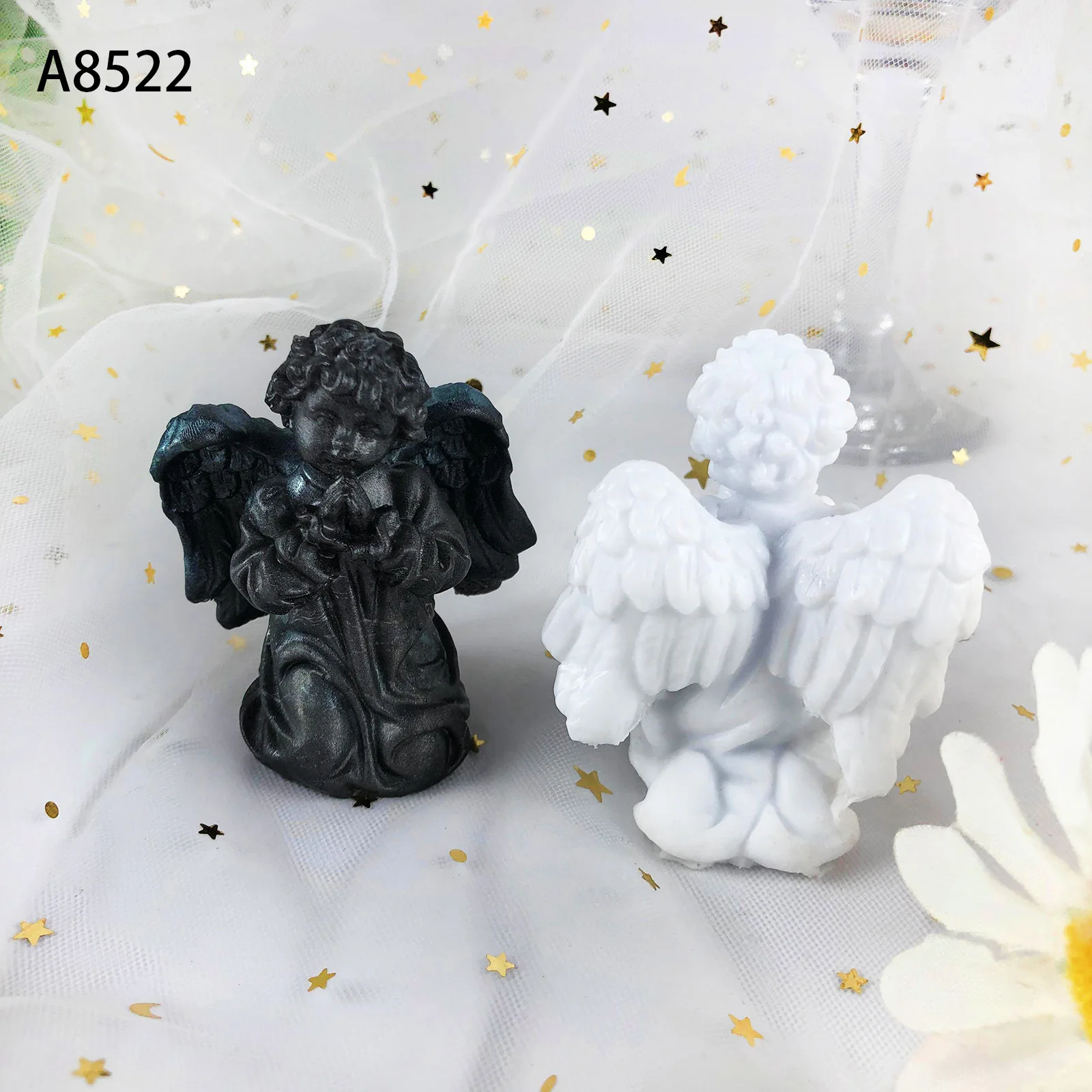 Силиконовая форма Angel Baby для свечей ручной работы пластырь мыла эпоксидная смола