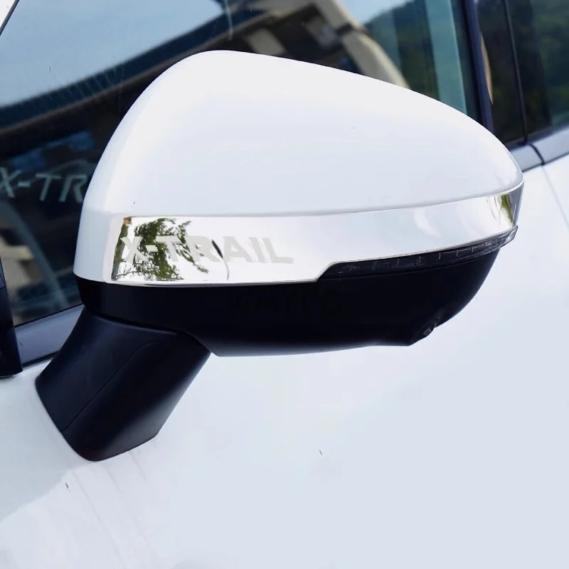 Для Nissan X-Trail T33 2021-2023 2024 2025 автомобильное зеркало заднего вида из нержавеющей