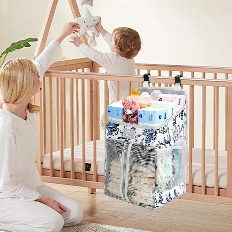 Подвесной органайзер для подгузников детской кроватки детский детских кроваток