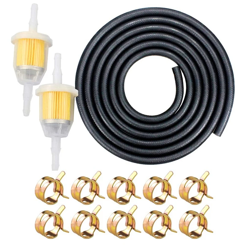 

8MM Motorcycle Oil Cup Filter Kit 125 250CC Rider Car Filter Tubing Kit