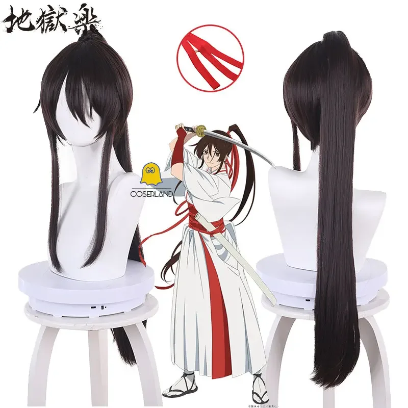Костюм для косплея аниме Yamaesomon Sagiri парик jigokuraku hell's Paradise униформа aesomon белое