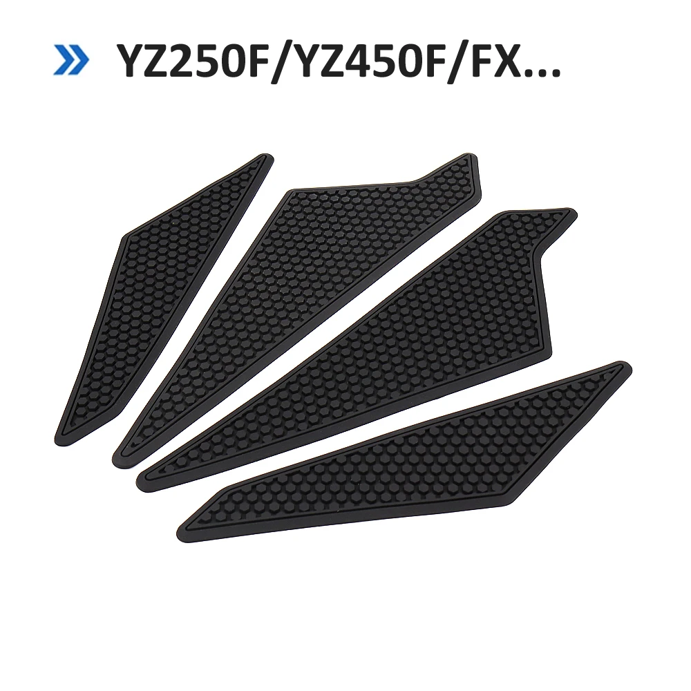 

Для Yamaha YZ250F YZ250FX YZ450F YZ450FX WR250F WR450F 2014-2019, нескользящие наклейки на боковой бак, водонепроницаемая подкладка 2015 2016 2017