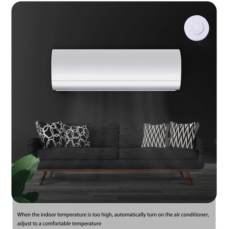 Датчик углекислого газа Tuya Smart Zigbee детектор воздушной коробки датчик