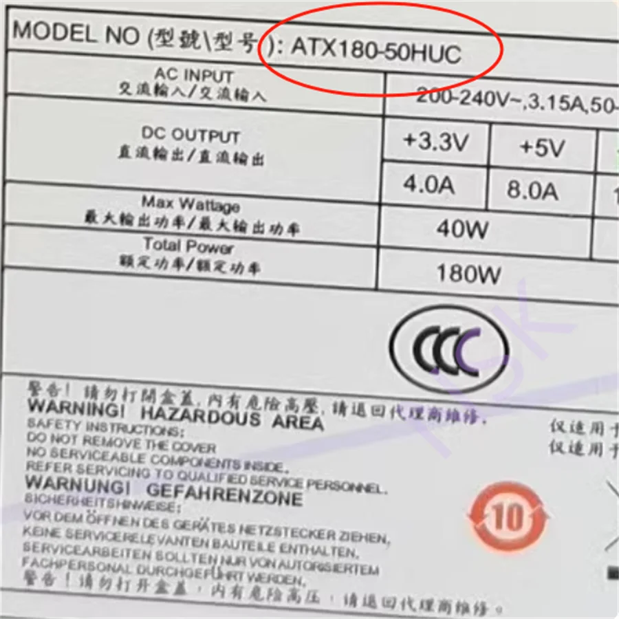 Новый оригинальный блок питания для FSP AIO FLEX Small 1U 12V 180W импульсный источник