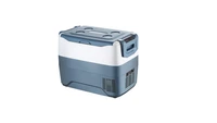 portable 50l car home refrigerator mini fridge ac100 240v dc1224v cold storage outdoor household compressor