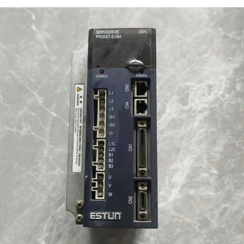 Подержанный сервопривод PRONET-E-08A 0 75 кВт 220 В протестирован в порядке и быстро
