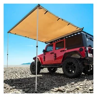 8.2 x8.2 Retractable 4X4 Side Awning Waterproof UV50+ Awning Car Outdoor Foxing Awning Camping Tent For Sun Shelter