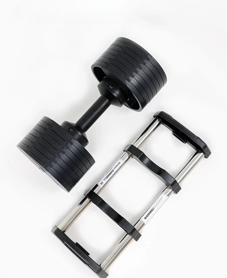 Гантели для фитнеса дома Регулируемый большой вес цвет чистый чугун набор