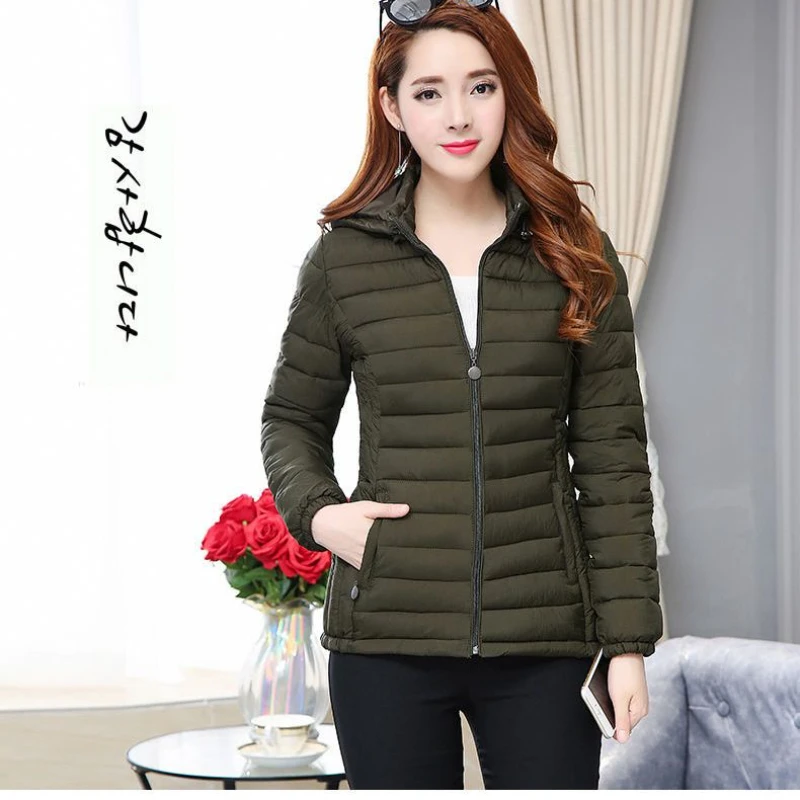 Женская куртка с хлопковой подкладкой ультралегкое пальто новинка 2023 женские