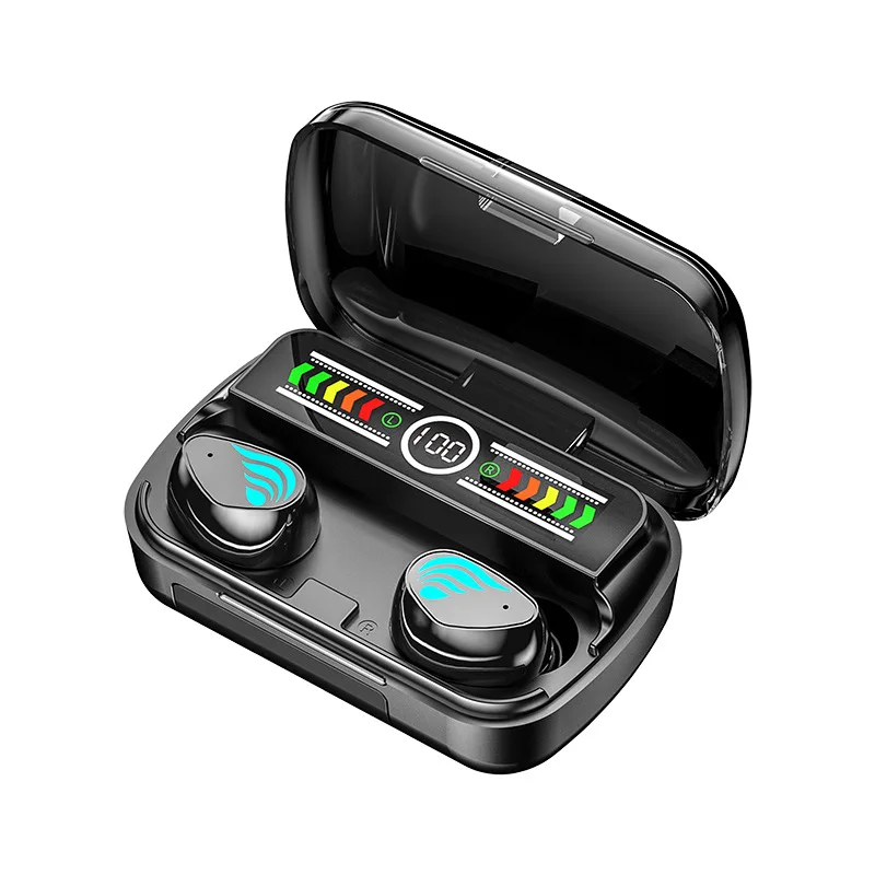 

Cross-border new private model M27 color screen wireless Bluetooth headset sports in-ear TWS stereo Bluetooth headset