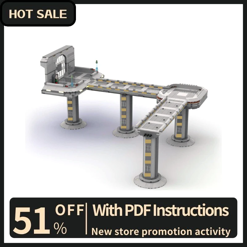 Новый знаменитый звездный боевой фильм Moc Kamino входной космический истребитель