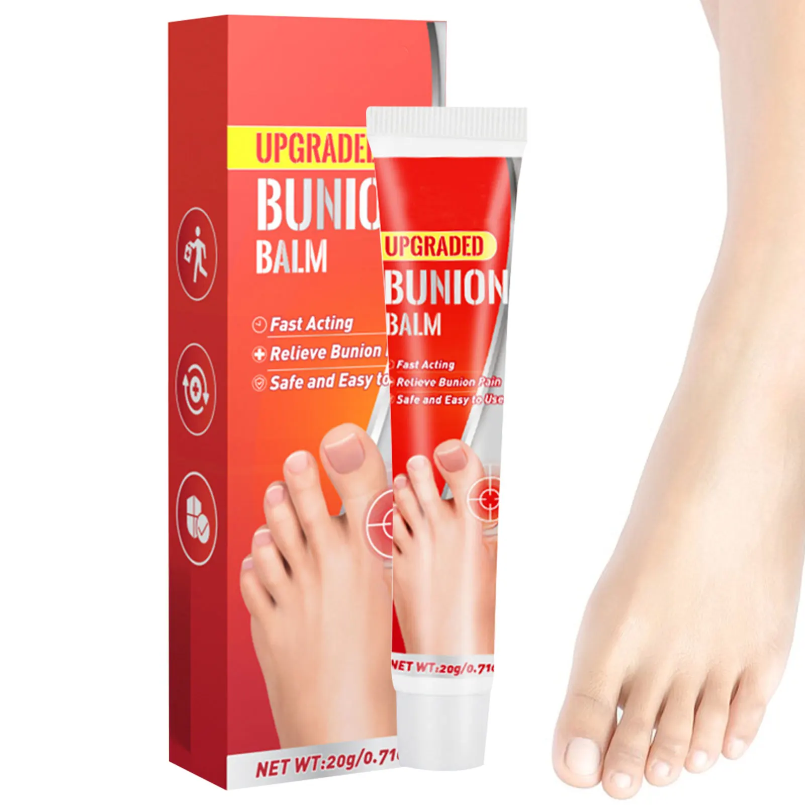 

Joint Pains Relief Gel Toe Gout Pains Relief Gel Pains Relief Cream Arching Bunions Relief Cream Bunions Toe Stiffness Relief