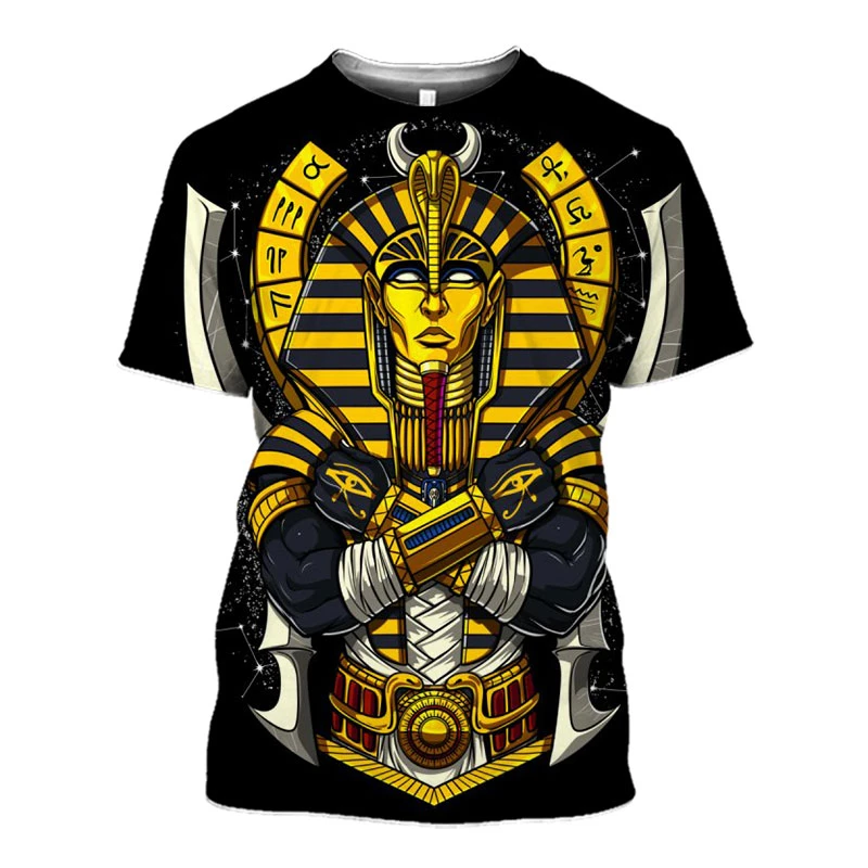 

3D printed T-shirt Men's Eye of Horus Egypt Women's Summer Casual Hip Hop Top