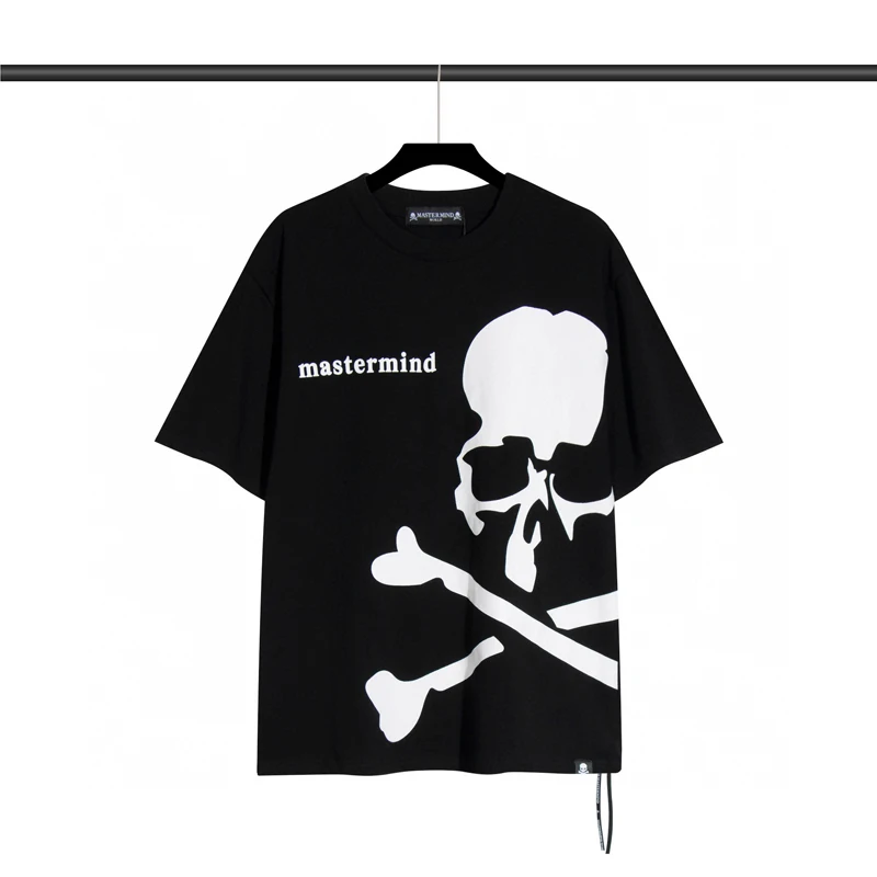 

Mastermind World T-shirt High Quality High Density Cotton Fabric Skull High Street Short Sleeve T Shirt MMJ Men Women Top Tee
