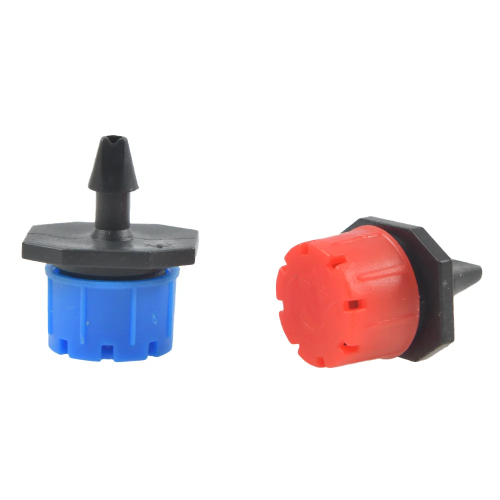 

200pcs Adjustable 8-hole Red Dripper Drip Irrigation System Watering Nozzle Garden Greenhouse Eight-hole Little Red Riding Hood