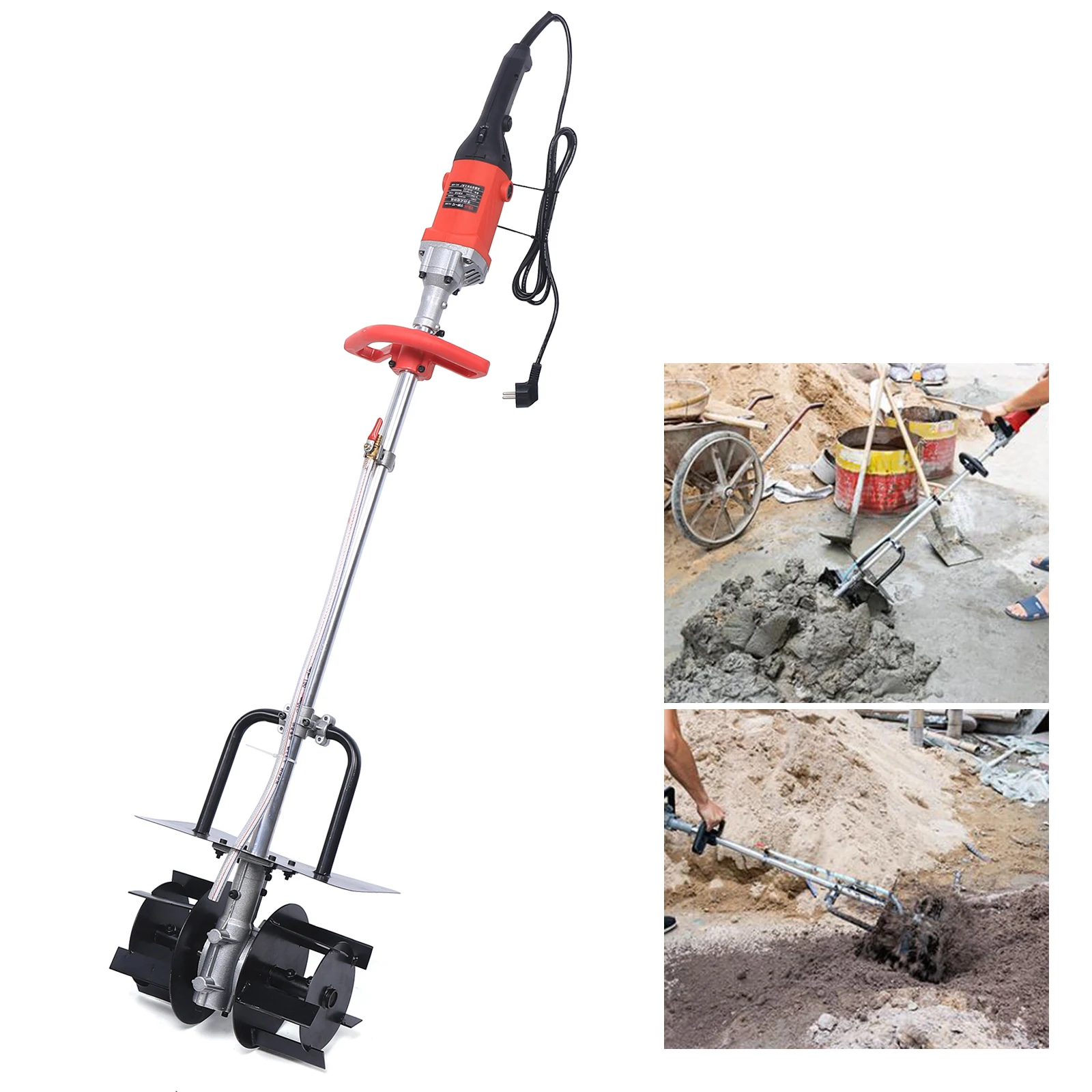 

Mortar Mixer Industrial mixer Handheld Cement plaster Mortar mixer 1850W