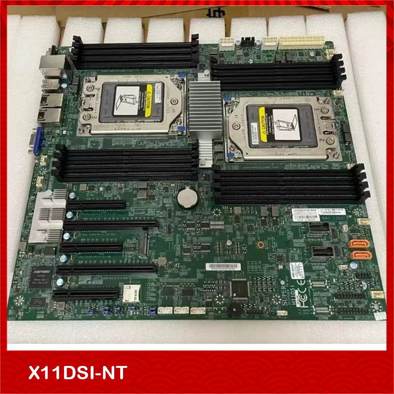

Original Two-Way Server Motherboard For Supermicro For X11DSI X11DSI-NT E-ATX DDR4 Perfect Test Good Quality