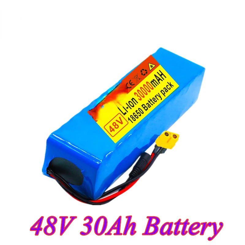 

Free shipping 13S3P 48V 30Ah 1000W 100000mAh Lithium ion Battery Pack, E-bike Electric bicycle Scooter with BMS