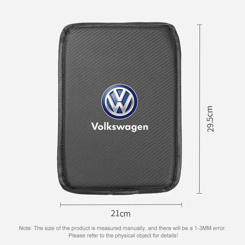 Кожаная защитная накладка на подлокотник центральной консоли для Volkswagen VW R GTI Golf 4