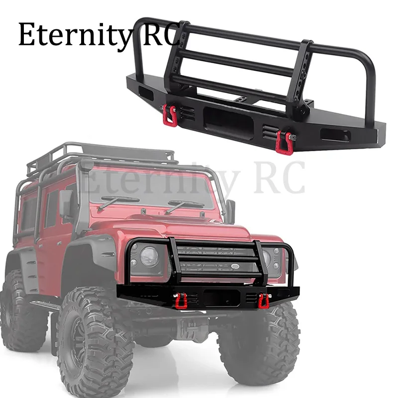 Металлический передний спойлер бампера YIKONG YK6101 для Traxxas TRX4/SCX10