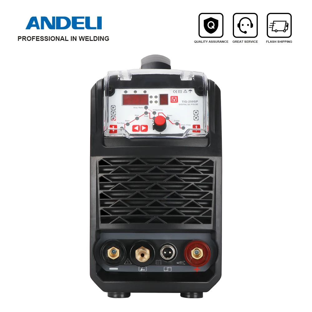 

ANDELI TIG Welding Machine 110/220V TIG-250GP DC Inverter TIG PULSE MMA 3 in 1Spot Welding TIG Welder