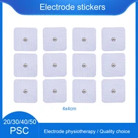 4050100 pcs 44cm electrode pads tens pulse stimulator electro sticker conductive gel therapy massager therapeutic sticker