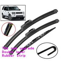 adohon front rear tailgate windshield wiper blades set for land rover discovery 3 4 2016 2015 2014 2013 2012 2011 2010 2009 2008